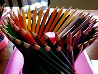 Multiple Ring Fancy Pencil Holder (w/Optional Handle) Customizable by corbantek