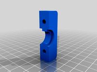 Hotend mount for bowden e3d by ronindev