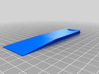 Print Bed Scraper by roberthanson
