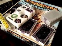Deck and Piece Holder for Steampunk Rally Board Game by GameHippie