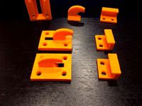 Snowboard Wall Mount, moving Hooks by Pilgermeister