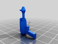Laser Pistol 2 for GI Joe Figures by kruzal