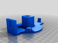 Vertical Plotter Gondola v3 mod for 6mm GT2 belt by Ilkirius