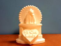 #1 Cat Lady Trophy by Younktastic