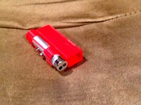 Laser Sight for Rubber Band Gun by theroar
