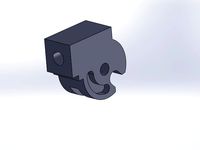Trunion for E-Flite 10-15 size Nose Gear Retract by odie_wan