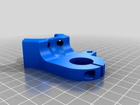 Mostly Printed CNC -Add On- Dremel 300 mount Air Hose Mod by rp1030