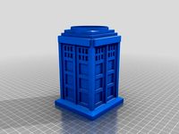 Tardis 250ml Red Bull coozie by Kingmar