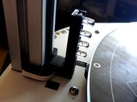 LED strip extrusion clip remixed with wire channel and deeper pocket by DynamiteLaser