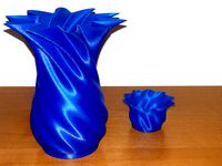 Spiral vase with small cup by RainerW