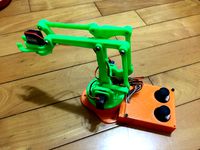 Joystick dock for EEZYbotARM by liming