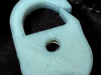 Keycap with embedded key by philwaud