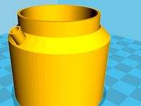 Self-watering planter for starter puck, straight shape and easily groupable by freNRG