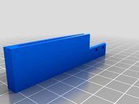 1.75mm Filament Cleaner/Oiler Bracket for Wanhao i3 by Mk42Workshop