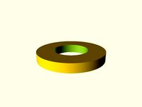 Pametrisable Spacer / Washer by bertrand-caron