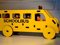 Playmobil School Bus by Lies