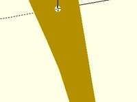 Tail Fin for "Gyro" Helicopter by daniel_bingamon