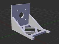 28mm RC Plane Motor Mount by midijerk