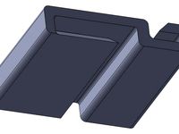 Belt clip for hanging rc transmitter  by jhudak77