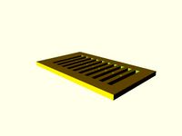 Parametric Loom Heddle by JamesNewton