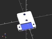 Parametized Endstop Mount Generator by thevisad