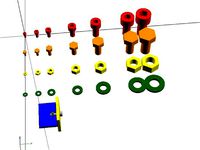 Deprecated: MCAD replacement for nuts_and_bolts.scad  by txoof