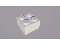 LEGO Brick-2X2-L by VLAD-MARIUS