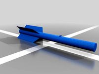 Soviet missle rocket R73 by Semyonovk