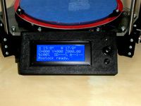 Rostock LCD housing for smart controller by Stargrove1