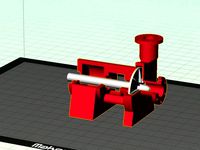 3D centrifugal pump for educational purposes by Hamza_Mughal