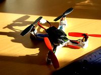 Replacement frame WLtoys JJRC 1000 + passing motors 8 mm by Microdure