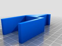 Headphone holder off 34mm desk.  by PsychItsMike