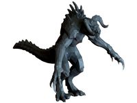 Deathclaw (Cut in pieces) by Alexis67