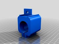 Curtain rod pulley mount by LouisM9