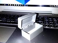 Box with hinges by wim3d