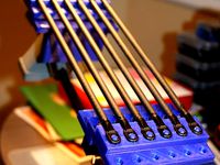 Dremel Vise Adaptor for Kossel Rod Jig for OpenBeam by spapadim by isotope