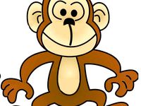 Monkey Cookie Cutter by Sicorsky