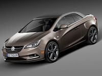 Buick Cascada 2016 3D Model