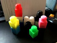 Not Mega Blok 1x1 w/slight dome by joe_balint