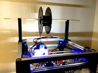Spool holder for 3up printer by mkramp