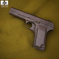TT Pistol 3D Model