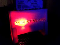 2.5" Harddrive desktop stand by 3DPingu