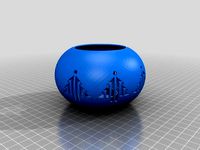 Christmas Tea Light Candle Holder by N3utrin0