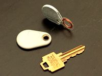 Keyfob for RFID tag by monguin