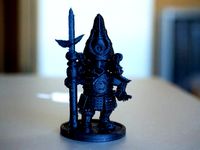 samurai with spear by bs3