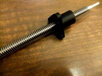 10x2 Flange Mount LeadScrew Supernut by BioLumo