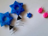 Star of David Tree Topper by gleiberkid