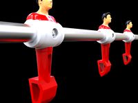 Foosball game piece by JodyCochran