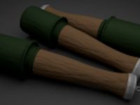 Stielhandgranate - German anti-tank-personal 3D Model