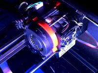 Replicator 2 active cooling mount by dan3088